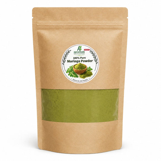 Apnaveda Premium Organic Moringa Powder 100% Pure & Natural